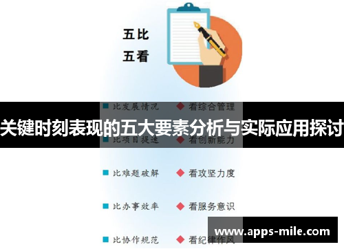 关键时刻表现的五大要素分析与实际应用探讨